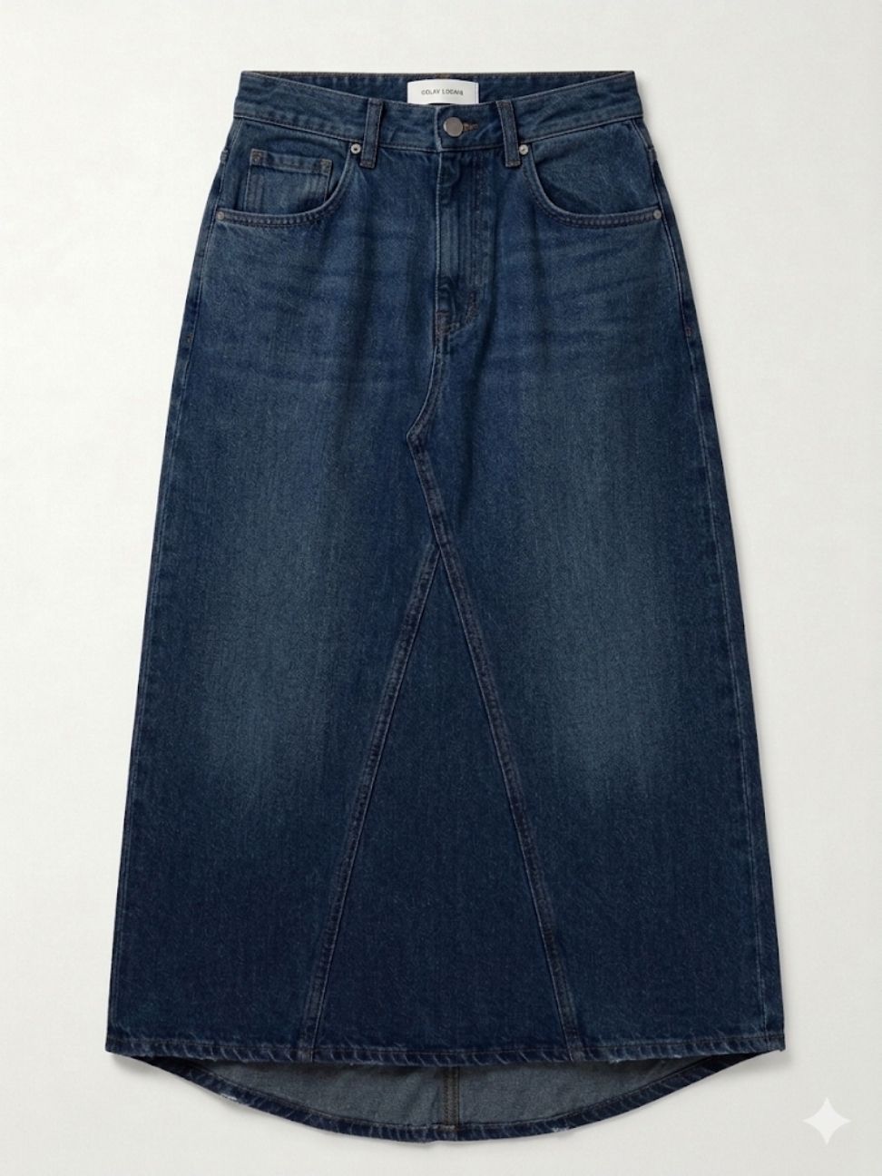 Falda Larga de Lona Marca ZARA (Pieza Unica)